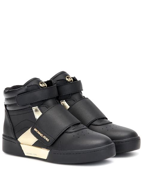 michael kors zia guard junia|Schwarze MICHAEL KORS KIDS Sneaker high ZIA.